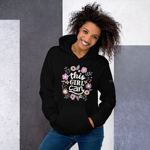 This Girl Can Unisex Hoodie