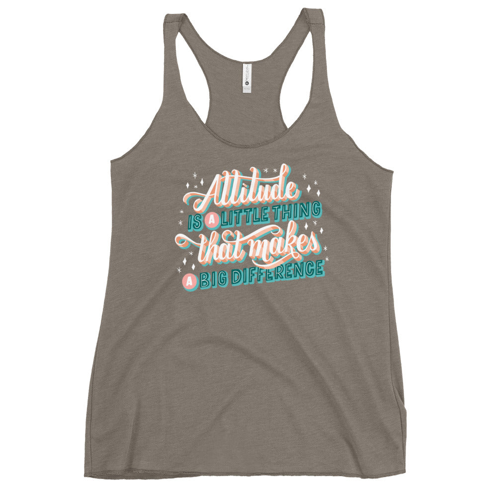 Attitude Women's Racerback Tank