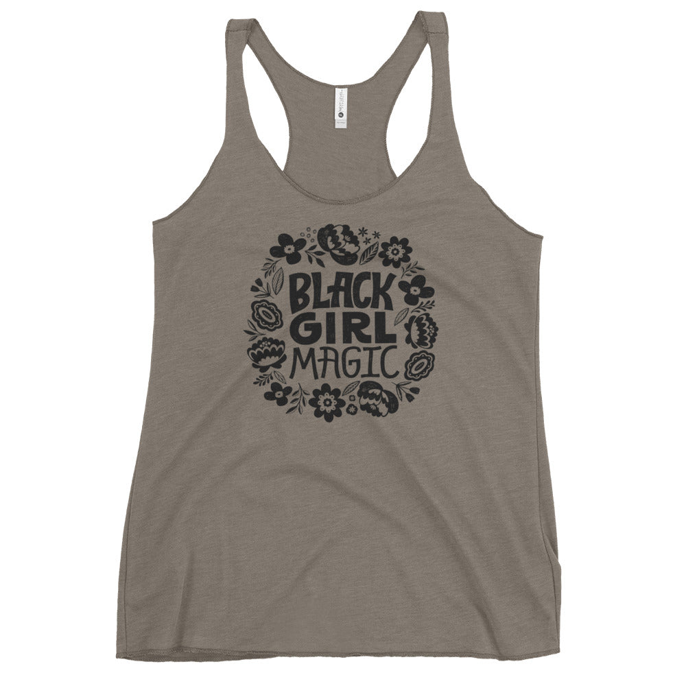 Black Girl Magic Racerback Tank