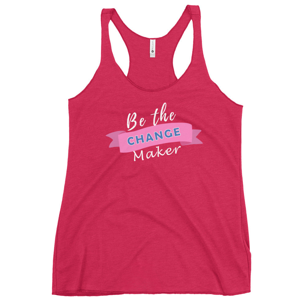 Change Maker Women's Racerback Tank